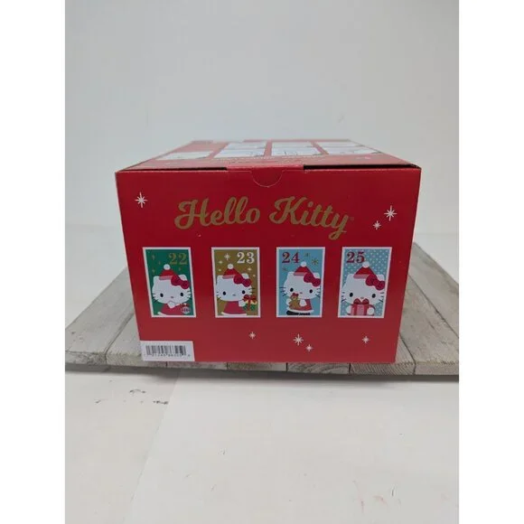 Hello Kitty w/ Christmas Wreath 4.5 Ft Airblown Holiday Lights Inflatable Gemmy - Picture 6 of 6